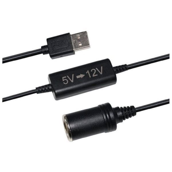 Omvandlare - THOMSON - USB till 12 V - 10 W - 120 cm kabel
