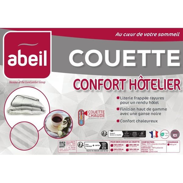 ABEIL Hotel Comfort Duvet 200 x 200 cm