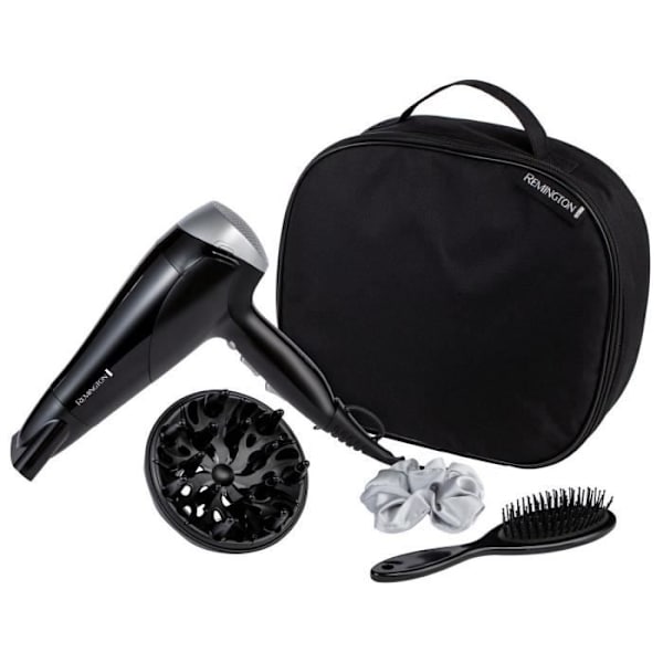 Style Edit Remington D3171GP hårtorkbox  2200W  Förvaringsskåp, diffusor, platt borste och silkescrunchie