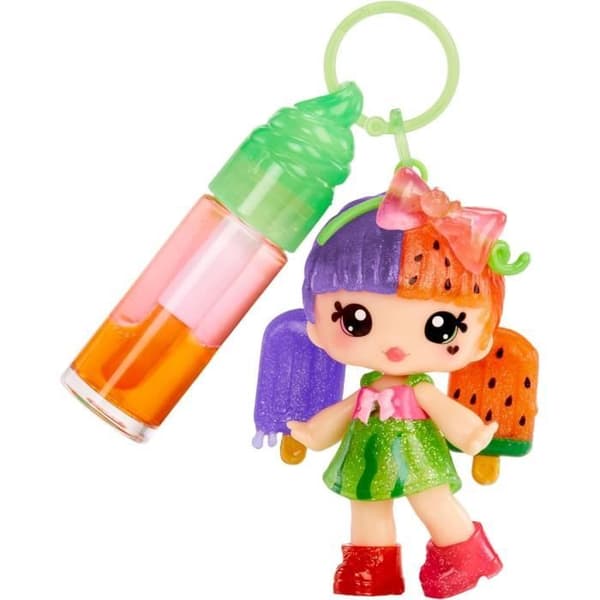 Yummiland Lip Gloss Docka - Färgbytande Kombination - Vallmo Melonbär