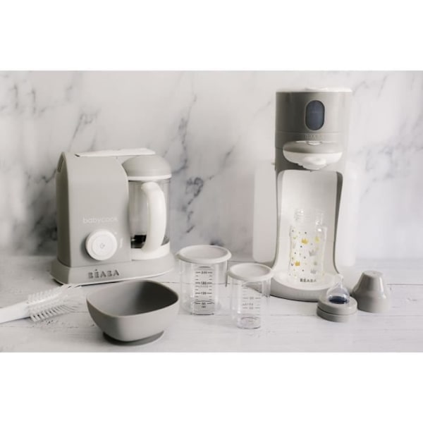 BEABA Babycook Solo 4-i-1 babymatprocessor - Grå