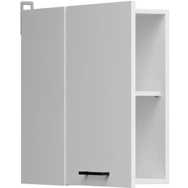 Junona High Furniture 40 cm - 1 dörr - glänsande vit