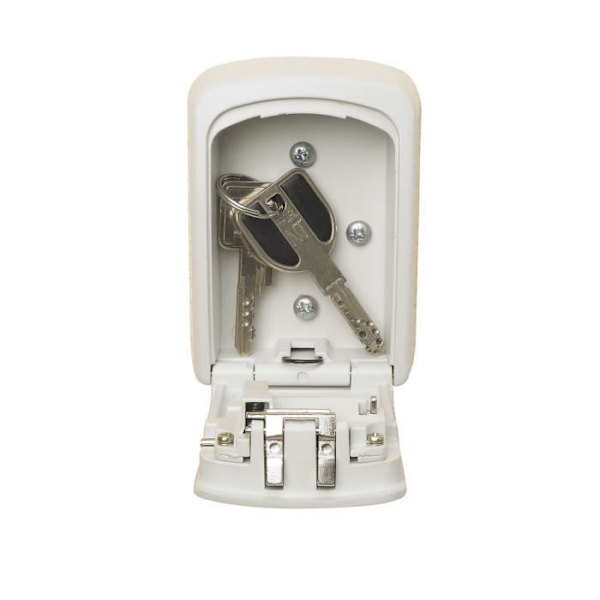 MASTER LOCK Säker nyckellåda - Format M - Vit - Nyckelsäker - Säker lagring