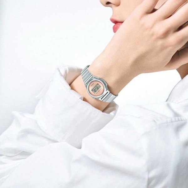 Klocka - CASIO - LA700WE - Unisex - Rosa - Kvarts - Digital