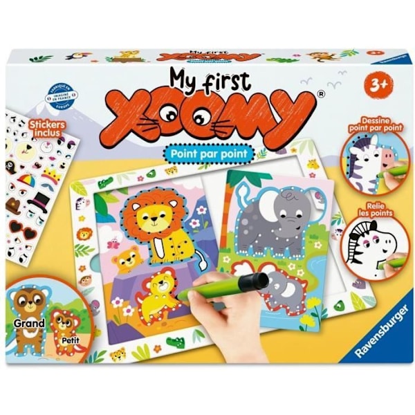My First Xoomy, Dot to Dot, My First Drawings, Drawing, Creative Leisure, Från 3 år, 23752, Ravensburger