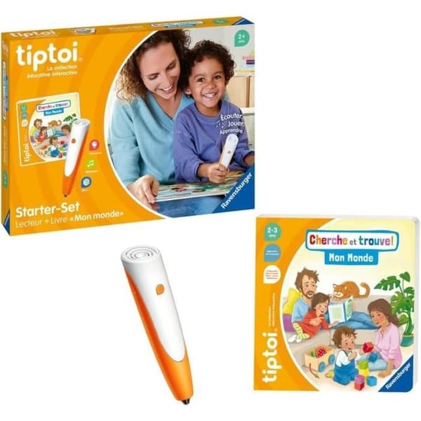 Ravensburger-tiptoi Starter Mon Monde-4005556001743-Från 2 år