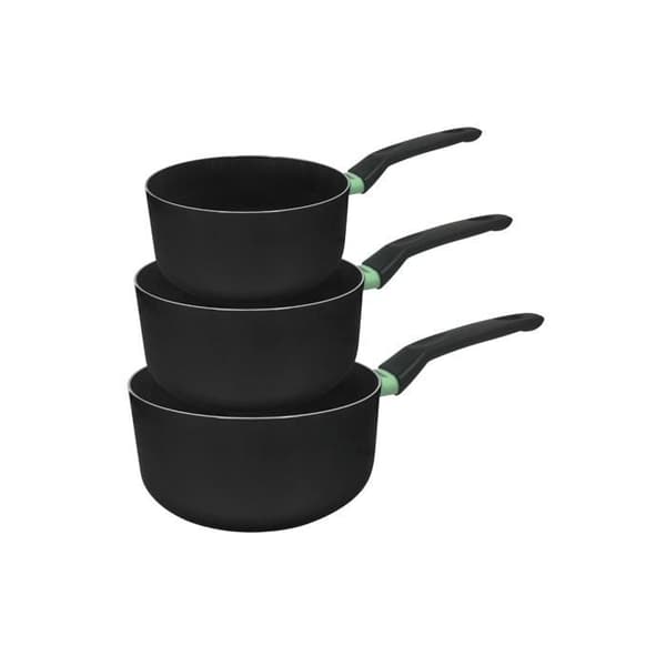 Set med 3 non-stick keramiska kastruller 16, 18 och 20 cm Fackelmann Brandao