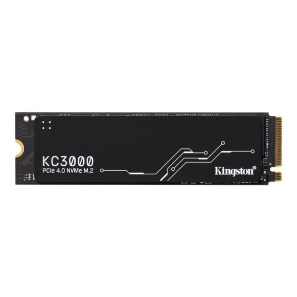 KINGSTON - Intern SSD - KC3000 - 512GB - M.2 NVMe (SKC3000S/512G)