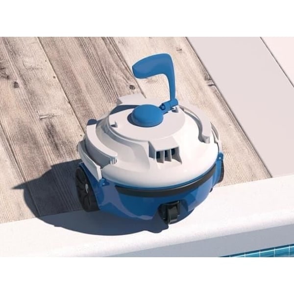 Guppy batteridriven poolrobot - Bestway 26x26x18cm Vit