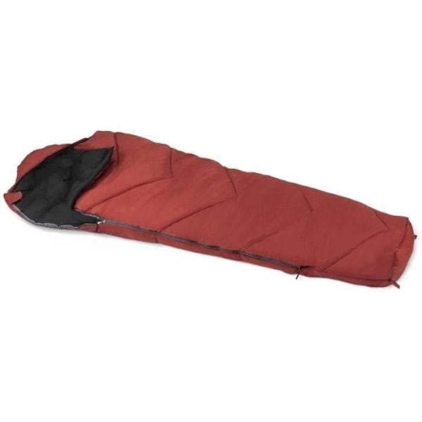 Extra stor sovsäck - KAMPA - Tegel 8 XL - 1 person - 2,25 mx 0,9 m - Röd