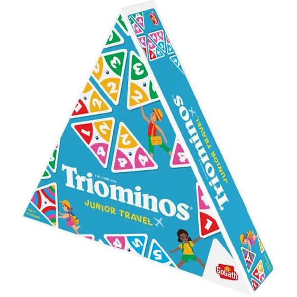 Triominos Junior Travel '24 - Brädspel - GOLIATH