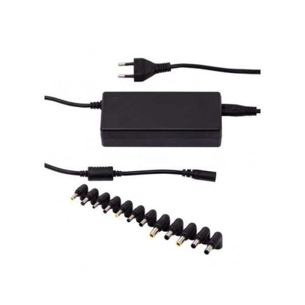 BLUESTORK Universal PC Charger 90W - 9 tips Svart