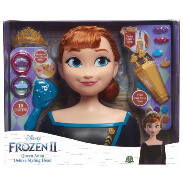 Frozen 2 - Deluxe Styling Head - Anna