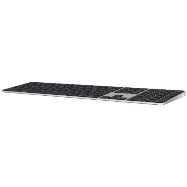 Apple Magic Keyboard med numeriskt tangentbord - Grå med svarta tangenter - AZERTY