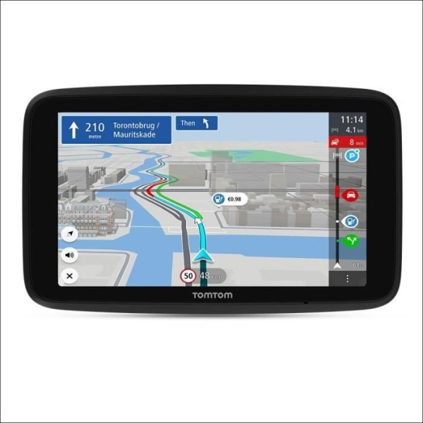 TomTom GO Discover World 7 '' - 7-tums HD-bil GPS, världskartor 183 länder, TomTom Traffic, premium live-tjänster