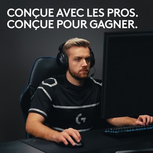 Logitech G PRO X SUPERLIGHT 2 LIGHTSPEED trådlös spelmus, lätt - svart