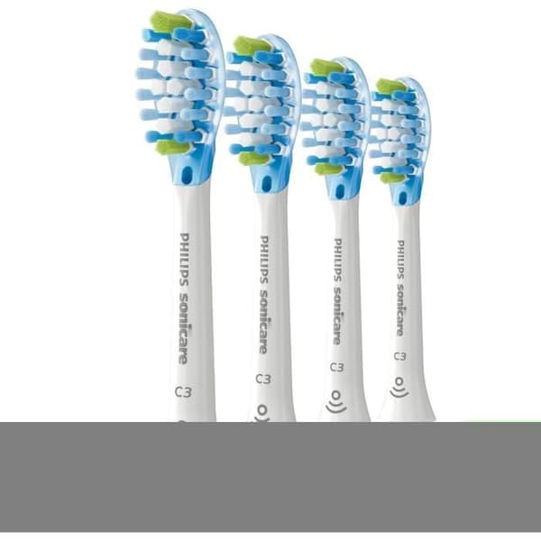 4-pack borsthuvuden - PHILIPS - HX9044/87 - C3 vit