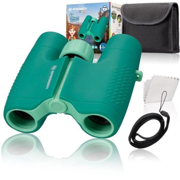 Robust barnkikare - BRESSER JUNIOR - ergonomisk - 6x förstoring - grön