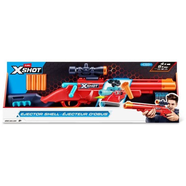 Dartblaster - ZURU XSHOT - Excel Bolt Action blaster - 8 dart - Ålder 8+