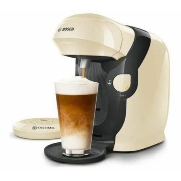 Tassimo Style kompakt multidrink kaffemaskin - BOSCH TAS1107 - Vanilla Color - 40 drinkar - 0,7l - 1400W