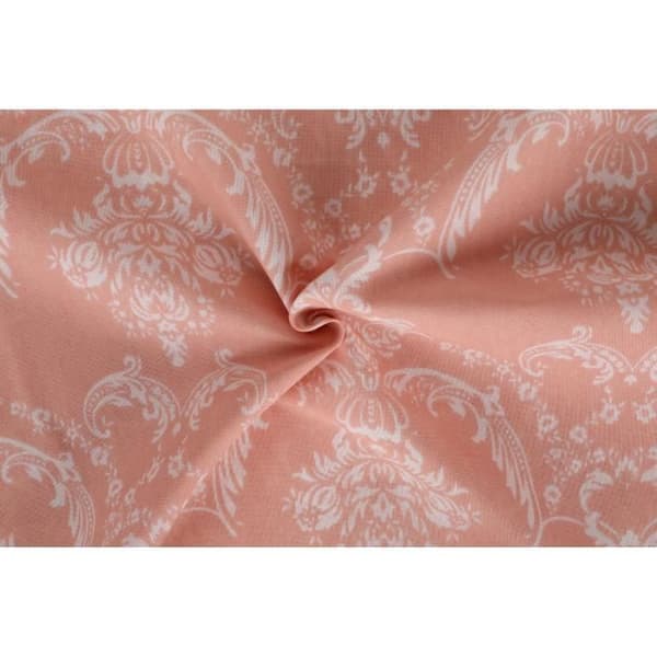 Bäddset - 1 påslakan 220 x 240 cm + 2 örngott 60 x 60 cm - 65% bomull, 35% polyester - Puderfärgad