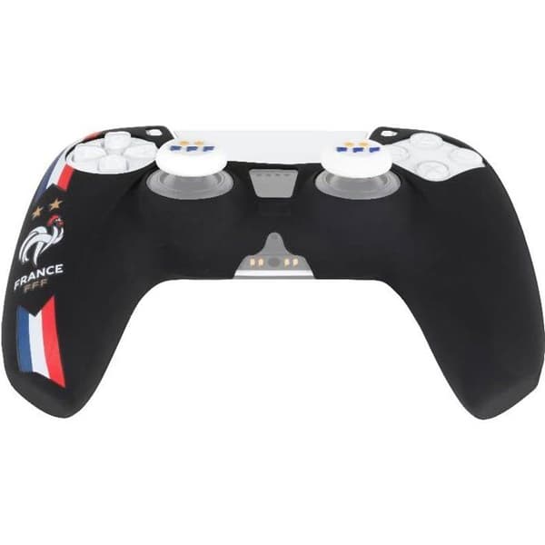 Skyddsfodral för DualSense PS5-kontroll - Konix - FFF - Silikon - Tumstöd - Svart