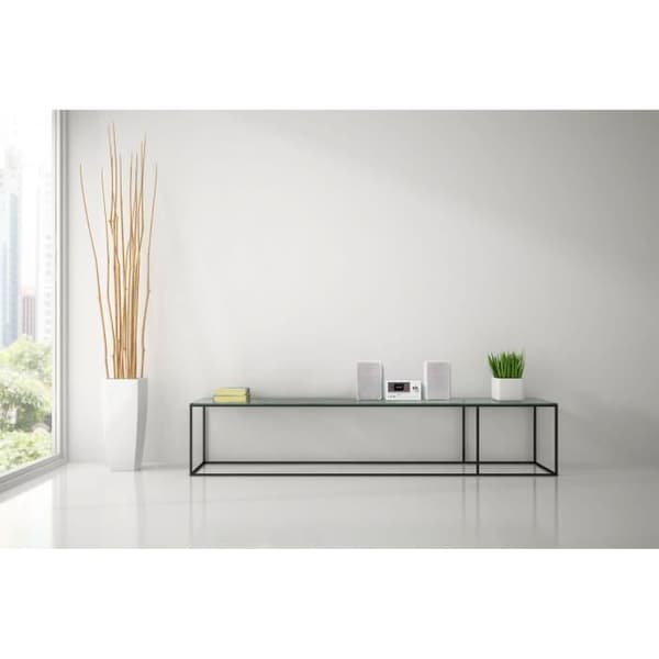 Mini HiFi-system - MEDION - DAB/FM internetradio - CD-spelare - 2x15W RMS - Vit