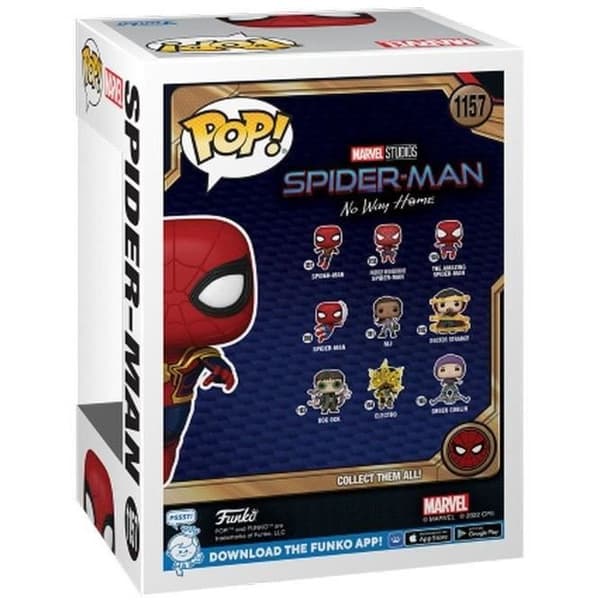 Funko Pop! - Marvel Studios - Spider-Man No Way Home - Oscillerande huvud - 9 cm - Unisex