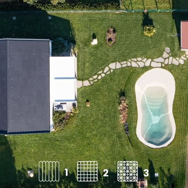 STIGA AUTONOM ROBOTGRÄSKLIPPARE STIGA A750. TRÅDLÖS KANTKLIPPARE (MAX. 900M²). APPSTYRD, SLUTNINGAR