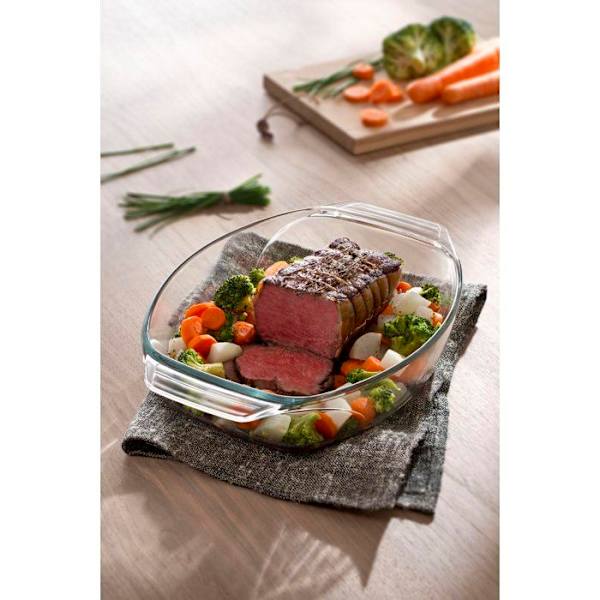 Oval ugnsform - PYREX - Dela med dig - 35 x 24 cm - Glas