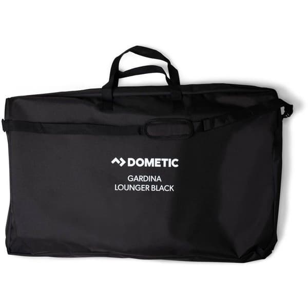 Chaiselong - DOMETIC - Gardina Lounger - Sort - Hvilestol - Aluminium - Polyester SoftMesh
