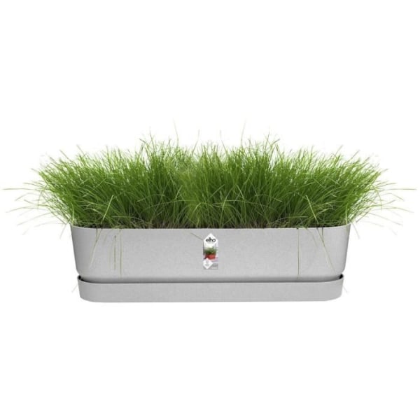 Greenville Oval Planter - Plast - Ø70 - Living Cement