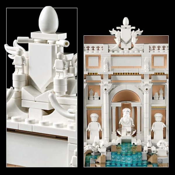 LEGO Architecture 21062 Fontana di Trevi  Rom Byggset för vuxna