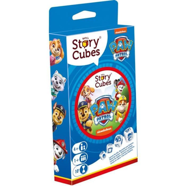 Paw Patrol - Asmodee - Rory's Story Cubes - Kasta tärningen och skapa berättelser i Paw Patrol-universumet - Dice 4