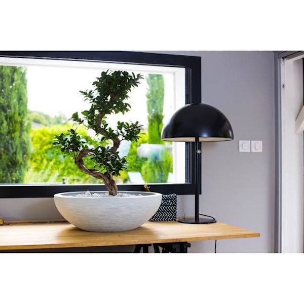 EDA Graphit tvättställskruka Ø59cm - Kapacitet 39L - Cerused vit