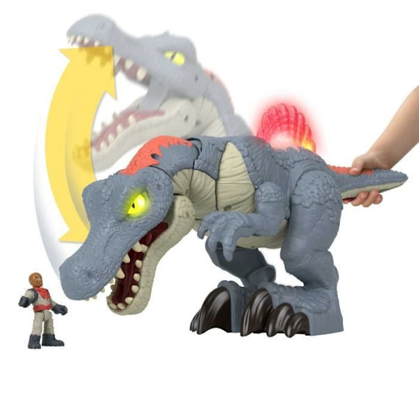 Imaginext Jurassic World Figure - Spinosaurus Mega Movement - Fisher-Price HML41