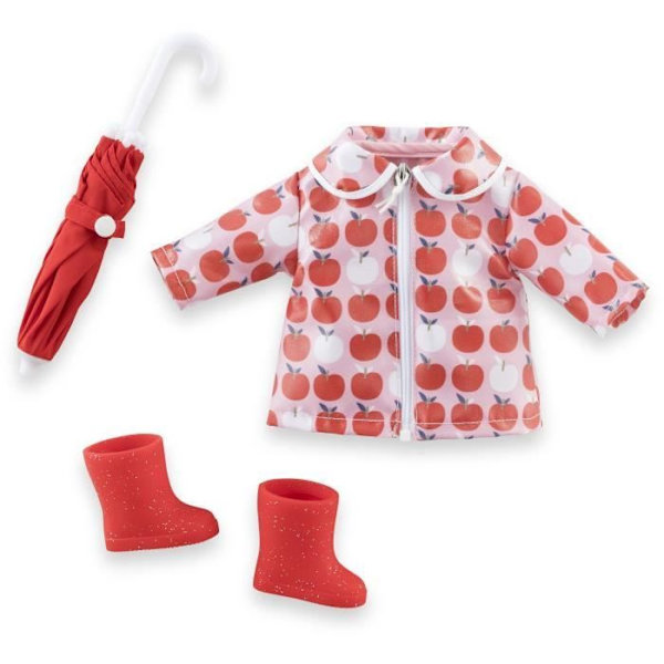 Regnig dag och tillbehörsset - COROLLE - 3 tillbehör - för 36 cm Ma Corolle-docka - från 3 år
