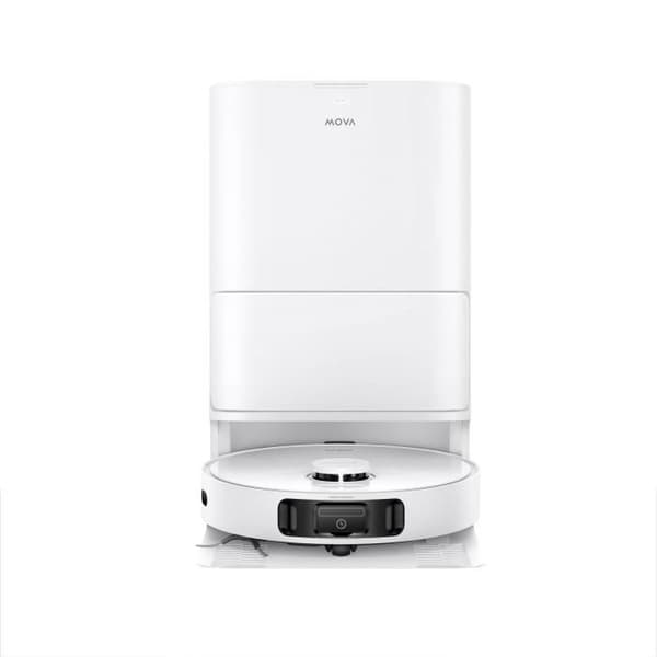 MOVA E40 Ultra robotdammsugare med mopp 19 000 Pa, HEPA, smart lasersensor, vit Vit