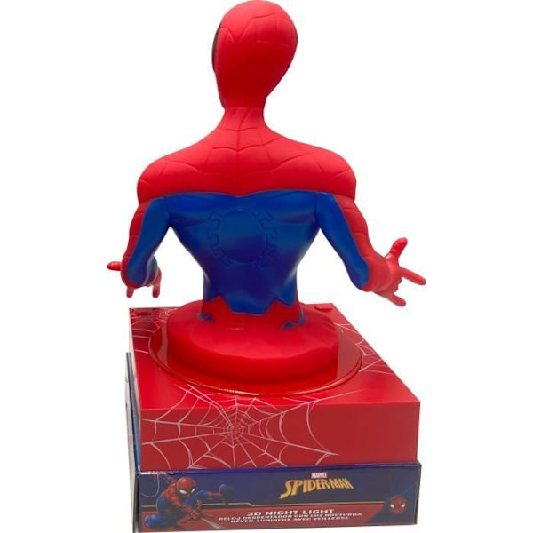 Spiderman 3D-figur väckarklocka - BARN LICENSERING - SPD3621
