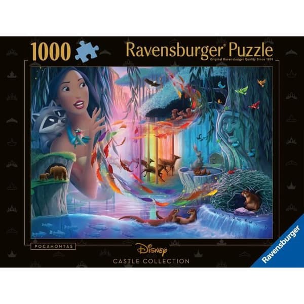 Pocahontas 1000 bitars pussel, Disney Princesses Collection, 14-åringar, Disney, 12001344, Ravensburger