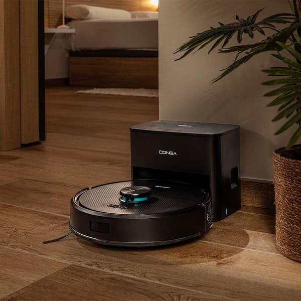 Robotdammsugare och mopp - CECOTEC Conga Y50 - 5000 Pa - Svart