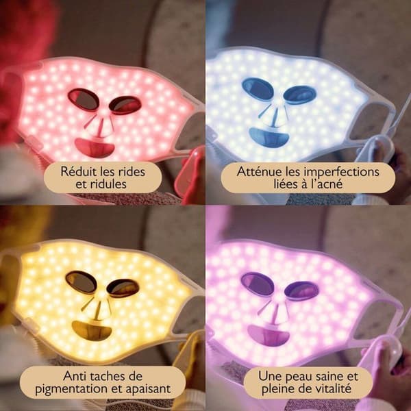 Silk'n Lumino - Mask Led Luminotherapie 100leds - Automatiska rutinprogram - anti aging / anti imperfektion sessioner