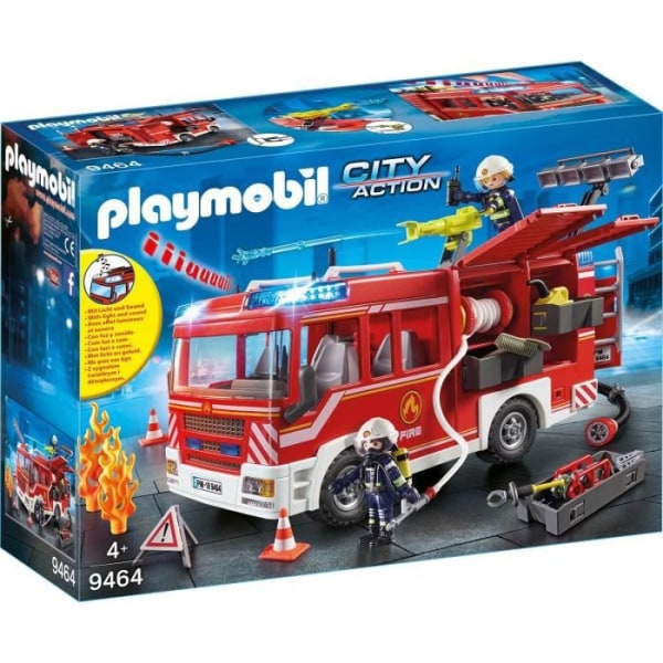 PLAYMOBIL 9464 - City Action - Brandskåpbil - Nytt för 2019