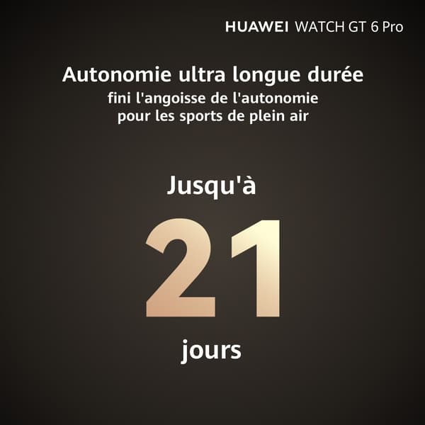 Smartklocka - HUAWEI - Watch GT6 PRO - 46 mm - Svart