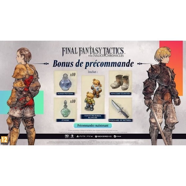 FINAL FANTASY TACTICS  The Ivalice Chronicles  Nintendo Switch-spel