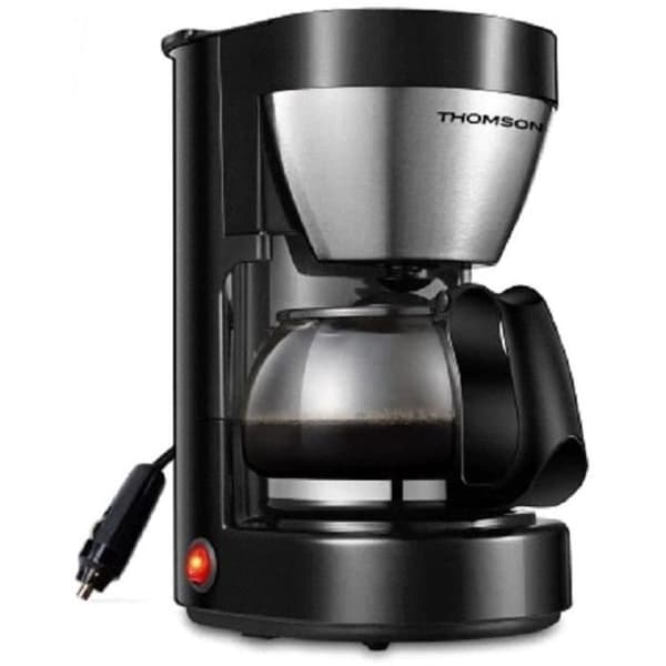 Kaffebryggare - THOMSON - 12 V - 0,65 L - 4/6 koppar - 170 W