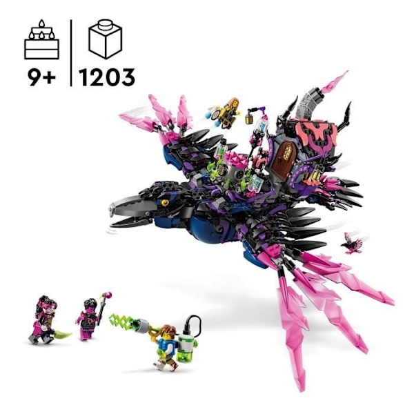 LEGO DREAMZzz 71478 The Nightmare Witch's Midnight Raven - Moduluppsättning