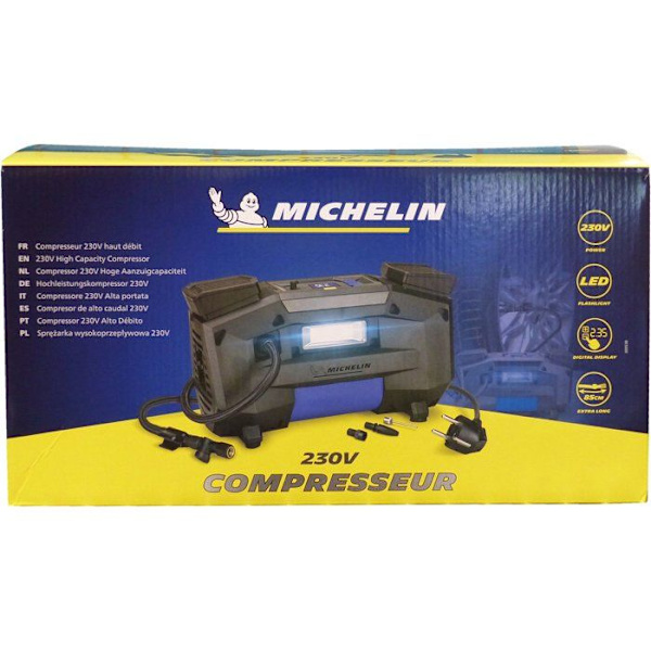 IMPEX luftkompressor - 7 stänger - 230V, HÖGT FLÖDE - DIREKT DRIVMOTOR