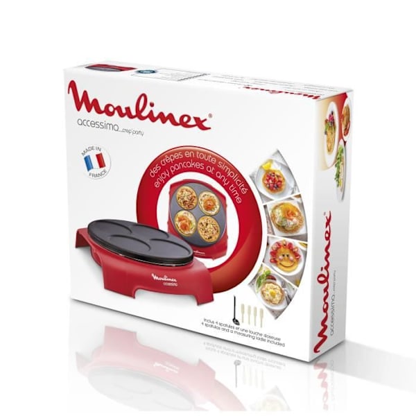 MOULINEX PY312511 Elektrisk crepe-tillverkare Accessimo