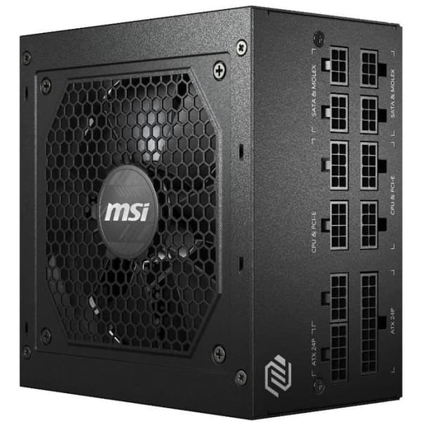 MSI MAG A650GL PCIE5 PC-strömförsörjning - 650W 80+ Gold Modular